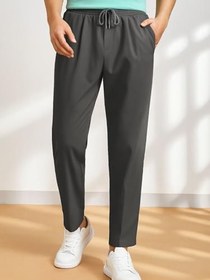 Resim Erkek Pantolon Beli Lastikli Jogger Pantolon Cepli Fit Pantolon ERKEK-JOGGER 