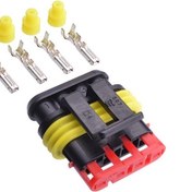 Resim TE Connectivity Superseal Erkek Soket 4 Pin Kablosuz 