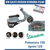 Resim Piaggio Vespa Primavera 150/SPRINT 125 Motosiklet Ekran Km Koruyucu 