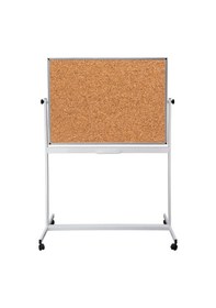 Resim 90X120 Mobil Ayaklı Tek Taraflı Mantar Pano+Ayak 