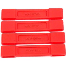 Resim Profisher Djı Mavic Air 5332 Pervane Sabitleme Silikon Kelepçe 4 Lü Set Kırmızı 