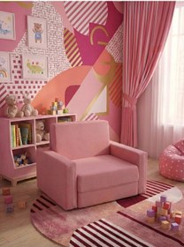 Resim Çocuk Koltuğu Komple Sünger Katlanabilir Yataklı Minder Yatak 0-4 Yaş Soho Pembe Standart 