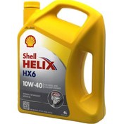 Resim Shell Helix HX6 10W-40 Sentetik Motor Yağı 4 L 