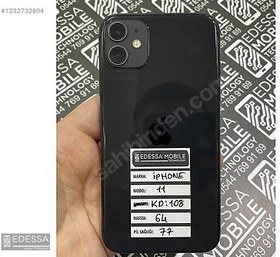 Resim Apple iPhone 11 İkinci El TR | 64 GB | Siyah 