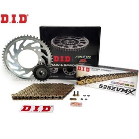 Resim Zincir Dişli Seti Trıumph Speedmaster 865 Cc 2006-2015 / Trıumph / Speedmaster / 865cc / Zincir: Dıd-525zvm-x Gold -112 / Ön Dişli: Jt 18t / Arka Dişli: Sunstar 42t / 2006-2007-2008-2009-2010-2011-2012-2013-2014-2015 