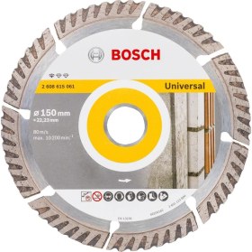 Resim Bosch - Standard Seri Genel Yapı Malzemeleri Için Elmas Kesme Diski 150 mm 