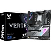 Resim MAXSUN İcraft Z890 Vertex WIFI LGA1851 DDR5 9000 Mhz M.2 HDMI ATX Intel Anakart 