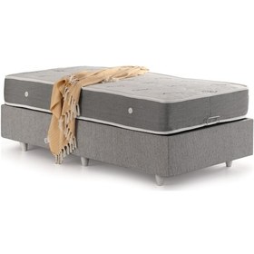Resim Tek Kişilik Yatak Baza Plus Comfort Paket Başlık Dahil Değildir. 100x200 