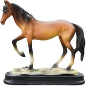 Resim Suntek At Heykeli Hayvan Koleksiyonu Reçine Yaratıcı 10x3,5x10 Cm 