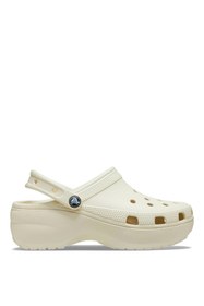 Resim Crocs Classic Platform Clog Kadın Sabo Terlik Bone 