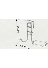 Resim Teknotel Delme Vida Yok Easyfıx Yapıskanlı Ikili Askı Altın Ef236 Altın 