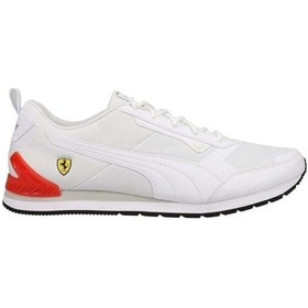 Resim Puma Ferrari Track Racer Erkek Günlük Ayakkabı Beyaz | Orijinal 