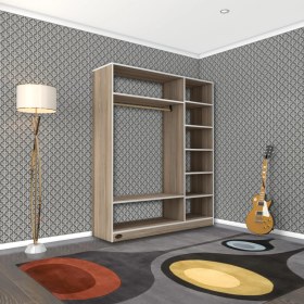 Resim Kenzlife giysi dolabı dursun 180*150*40 crd gardırop 