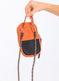 Resim Çanta Sepetim Kadın Omuz Askılı Telefon Çantası 