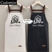 Resim Kişiselleştirilmiş İsimli Önlük, Uniseks Berberlik Üniforması Yapılabilen Ki̇şiye Ozel Saç Kesimi Ünuformasi, 2 Cepli Çabuk Kuruyan Erkeklere ve Bayana uygun Ev Tipi, Şık Hediyes Ebeveynler Arkadaş İcin (Ultra-Ince Versiyon), Salona özgü erkelik berbere yönelık örlü 