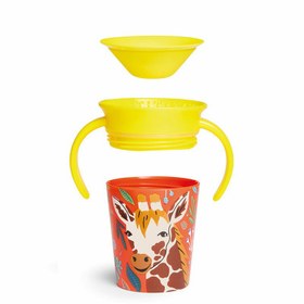 Resim Munchkin Mucize 360° Wildlove Alıştırma Bardağı 6 ay+ 177 ml Zürafa 