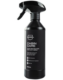 Resim Nasiol Cabincare Araç Kumaş Yüzeyleri için Nano Kaplama 6 Ay Dayanım 500ML Su Sıvı Leke Geçirmez 