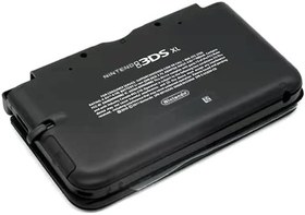Resim Siyah 3DSXL Ekstra Muhafaza Kabukları Muhafaza Dış Kasa Muhafazası Değiştirme, Eski 3DS XL/LL 3DSLL Konsol, Kendin Yap Kapak Plakaları + Düğmeler, Vidalar, Stylus, Pedler, Koruyucu, Çıkartma Komple 