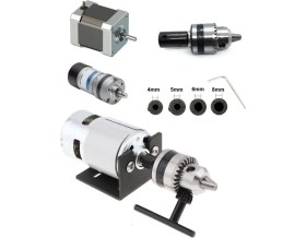 Resim Depolife Motor Için Küçük Anahtarlı Metal 6 mm Mandren 4mm 5 mm 6 mm 8 mm Kaplinli Okul Proje Ödev Uygulama Hobi 