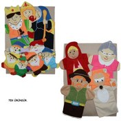 Resim And-5004 Masal Kahramanları Kukla Seti - 1 Adet 