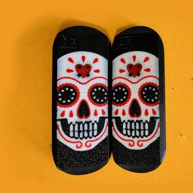 Resim Orjinal KickFlip Kaykay Sugar SkullStres Oyuncakları - Orta (6.5 Cm) / Kutusuz 