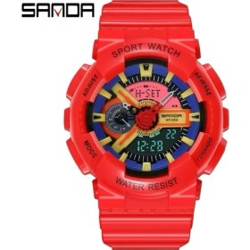 Resim Hanyang Kırmızı Mavi Sanda Yeni Stil Kore Sürümü Gençlik Gece Lambası Elektronik Hareketi Moda Moda Öğrenci Izle (Yurt Dışından) 