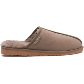 Resim Pegia Hakiki Kürklü Erkek Ev Terliği 111030 