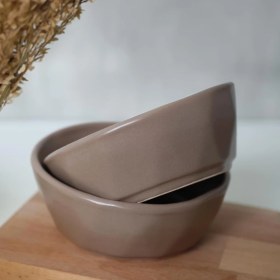 Resim Hype Store Mat Toprak Taupe Kristal Çerezlik/sosluk 12 cm 6 Adet 977 