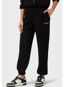 Resim Guess Bayan Pantolon V4bb13 K7uw2 Jblk Siyah Siyah 