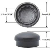 Resim Enva Audi A5 - A6 - A7 - A8 Uyumlu Vida Kapağı Silecek Kolu 2 Adet 