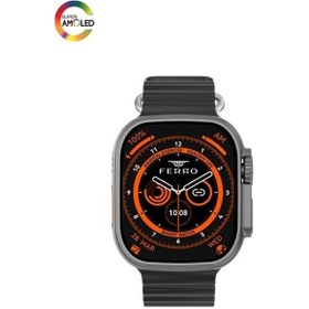 Resim Ferro FSW1116-G Silikon Kordon Akıllı Saat (Distribütör Garantili) 