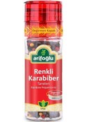 Resim Arifoğlu Renkli Karabiber Taneleri Değirmen Kapak Cam 50 G 