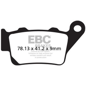 Resim EBC Fa208r Sınter Off Road Fren Balatası 