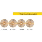 Resim 1 Adet 0.8/0.9/1.0/1.1mm Yüksek Basınçlı Temizleyici Araba Yıkama Köpüğü Temizleme Memesi Aracı 1.0mm 