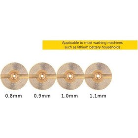 Resim 1 Adet 0.8/0.9/1.0/1.1mm Yüksek Basınçlı Temizleyici Araba Yıkama Köpüğü Temizleme Memesi Aracı 0.9mm 