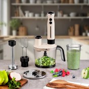 Resim Çok Renkli Çok Fonksiyonlu Mutfak Robotu Krem 