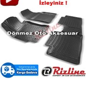 Resim Toyota Corolla Uyumlu 3D Paspas Havuzlu Siyah 2013-2018 Arası Rizline N11.25493 