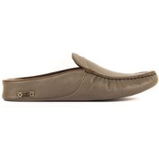 Resim Sail Lakers - Kum Rengi Deri Erkek Ev Terliği 110-547-X 