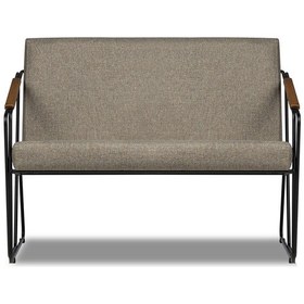 Resim Uzay Ofis Mina İkili Kanepe - Siyah 