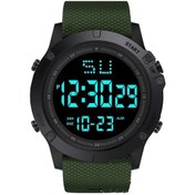 Resim Sunshine022 Erkekler İçin Yeşil Spor Saati Alarm Kronometre Işıklı Dayanıklı Tpu Kayış Okul Yürüyüş Seyahat Diğer 