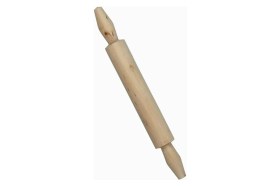 Resim Braventa Collection Ulu Ahşap Woomod Sabit Merdane Oyun Hamuru Kurabiye 16 cm 