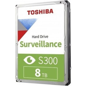 Resim Toshıba 3.5 S300 8tb 7200 Rpm 256mb Sata3 Pc Hdd Hdwt380uzsva 7/24 Çalışma 