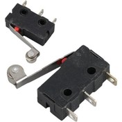 Resim Ic-168 / Kw4-z5f Micro Switch Lehim Bacak Makaralı 5a/250vac-185237 