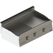 Resim seamac 700 Seri Elektrikli Izgara Tam Nervür Krom 120X70 cm 