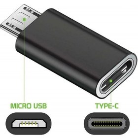 Resim Type-c Micro Usb Çevirici Typec Micro Usb Dönüştürücü Typec Dişi 