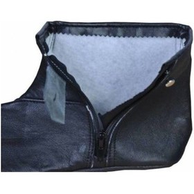 Resim Astarlı Koyun Derisi Fermuarlı Unisex Çorap Mest 