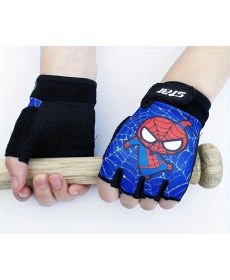 Resim Bga Çocuk Eldiveni Bisiklet Paten Spor Outdoor Kamp Eldiveni 