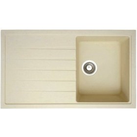 Resim Vinox Bej Tek Göz Granit Eviye 50 x 86 V x 004 