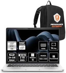 Resim Dell Pro 14 Plus Ultra 7 255U 24GB 2TB SSD Intel Graphics 14" WUXGA W11H Notebook & PER4 Çanta 