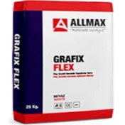 Resim Allmax Grafix Flex Granit Yapışıtırıcı Beyaz 25 Kg. 